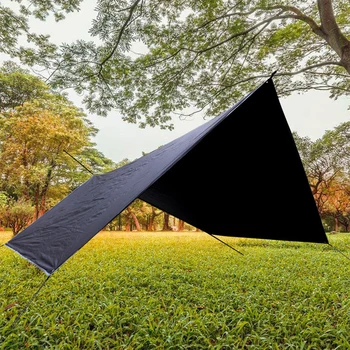 

Waterproof Sail Canopy Rain Fly Sun Shade Sail UV Resistant Shade Cloth Picnic Mat Tent Awning for Outdoor Garden Backyard Beach