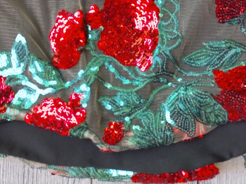 Сексуальная Цветочная вышивка Вечерние платья в блестках роскошные женские прозрачные облегающие сетчатые платья Vestidos наряды на день рождения