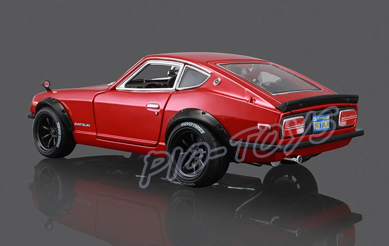 Новое поступление подарок модель Datsun 240Z 1/18 металлическая машина масштаб