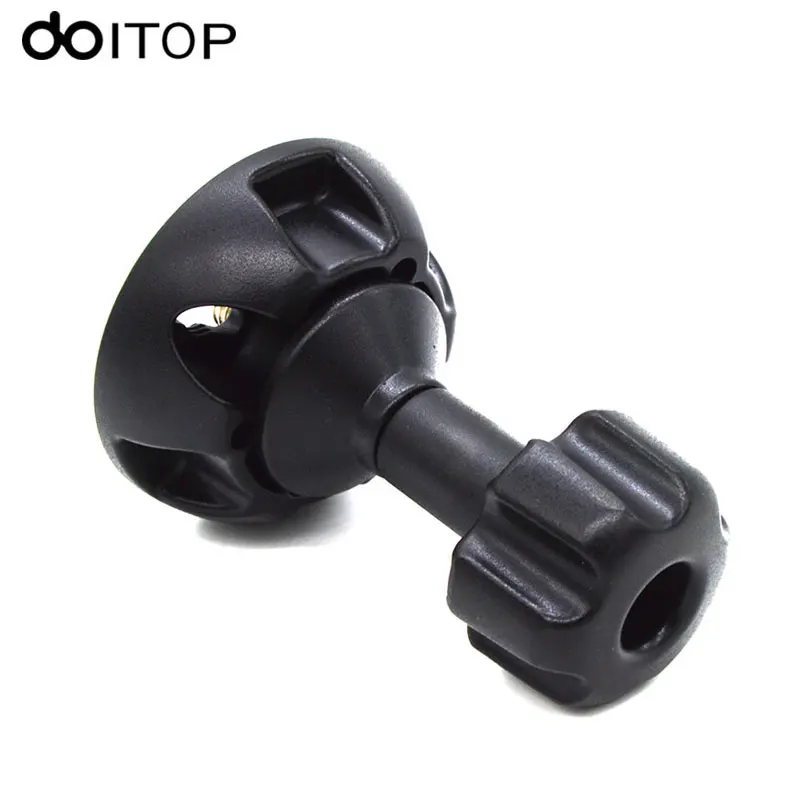DOITOP 75mm Bowl Adapter Metal Half Ball Flat to Tripod Bowl Adapter