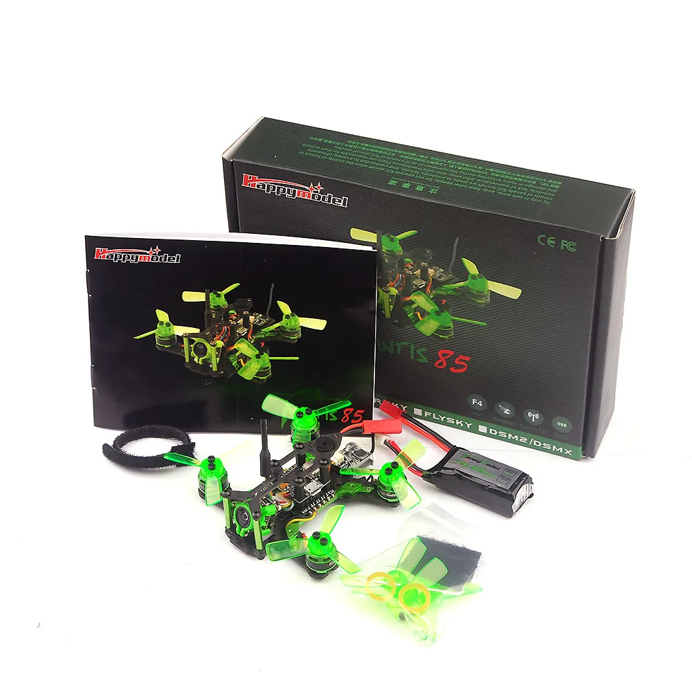 Happymodel Mantis85 85mm Fpv Racing Rc Drone W Supers F4 6a