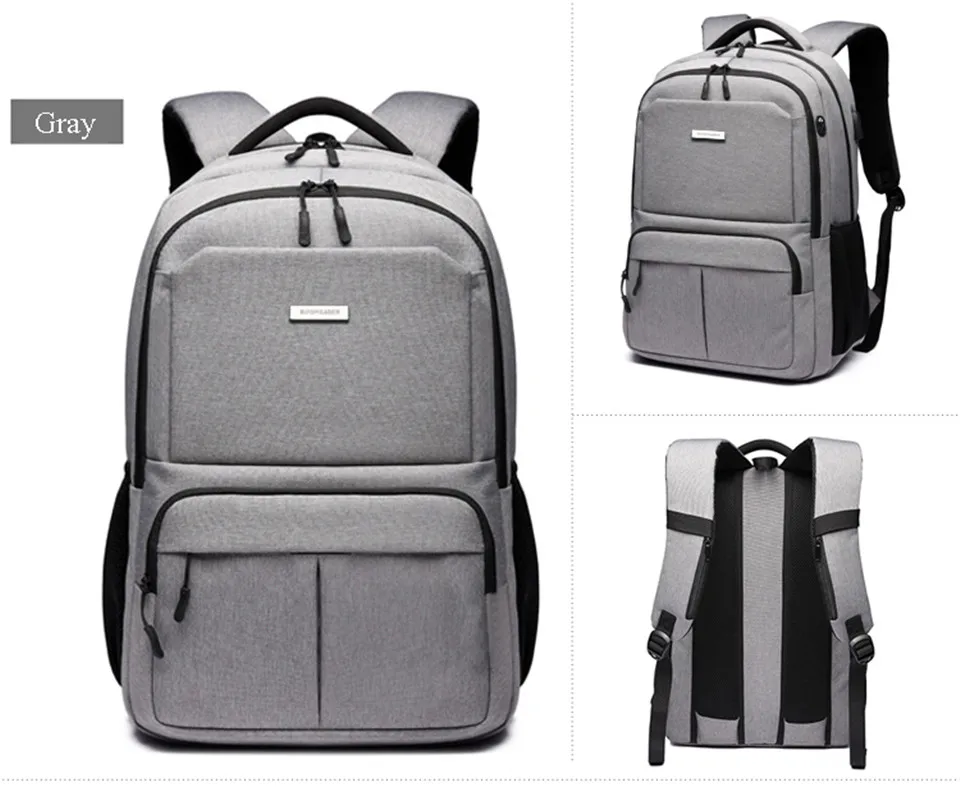 Новинка, водонепроницаемый мужской рюкзак с зарядкой через usb, 15,6 дюймов, рюкзаки для ноутбука, школьные сумки для подростков, швейцарский рюкзак для путешествий, Mochila