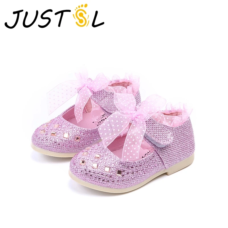 

JUSTSL Summer autumn New Girls princess dance shoes children Tendon bottom fashion sandals kids toddler shoes size21-25