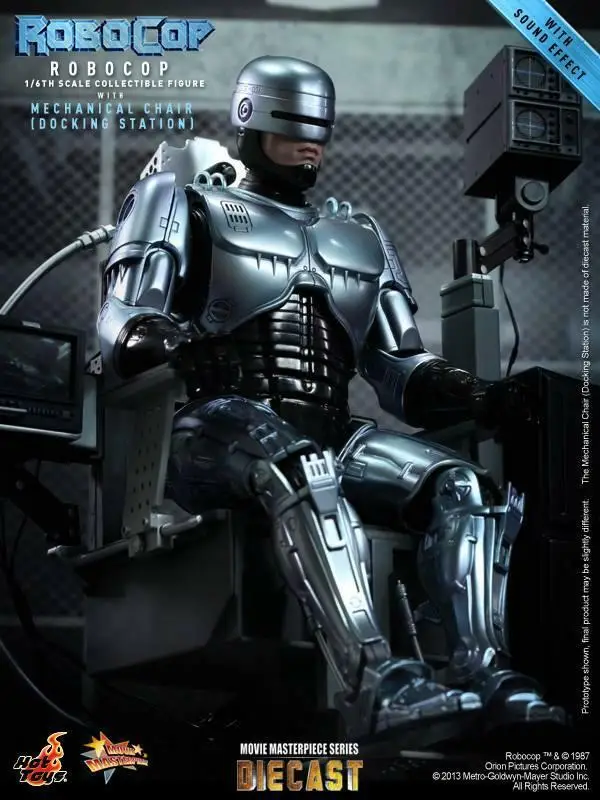 1/6 горячие игрушки ROBOCOP Механическая док-станция стула MMS203 фигурка робота очень редкая