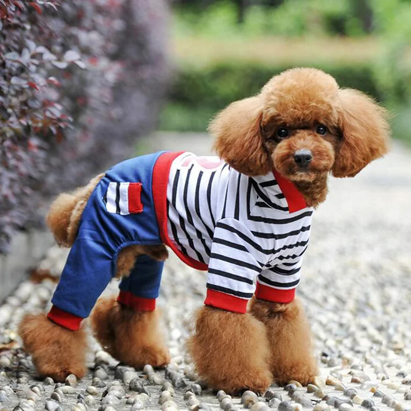 Pet Dog Clothes Lovely Sports Suit Soft Cotton Jacket Sweater Clothing