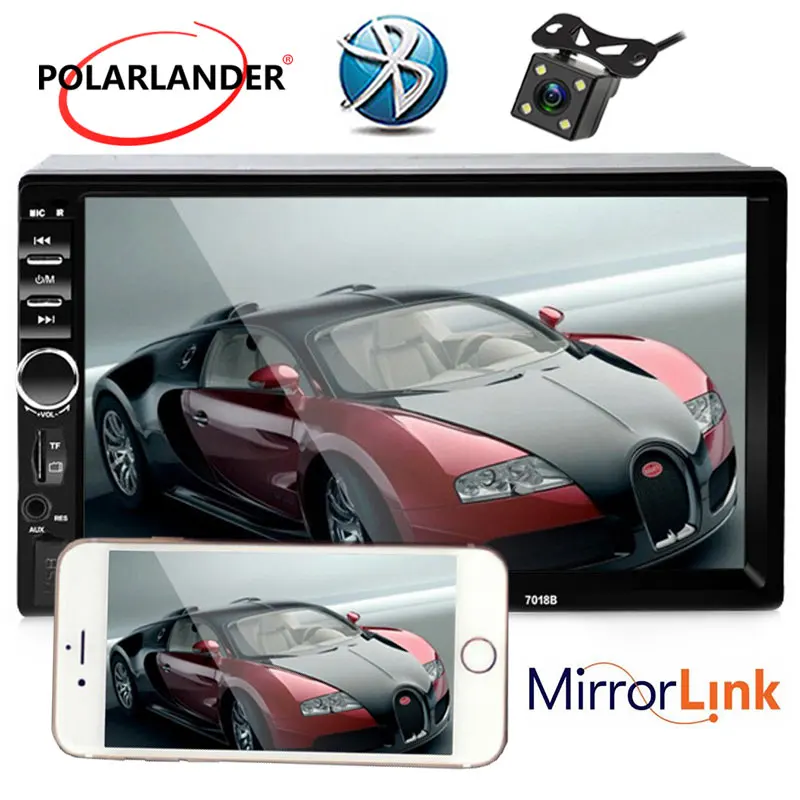 Car Radio Player Bluetooth Car Audio 7 Inch LCD Touch Screen 2 Din Optional 170 degree CCD support rearview camera Mirror link Car Radio Player Bluetooth Car Audio 7 Inch LCD Touch Screen 2 Din Optional 170 degree CCD support rearview camera Mirror link