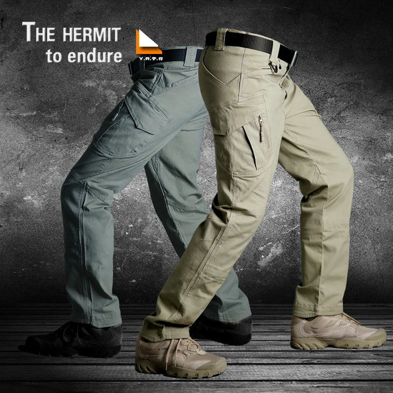 

IX9(II) Tactical Pants Men Military Pants Mens Clothes SWAT Bomber Work Cargo Trousers Army Assault Pant Airsoft Combat Pants