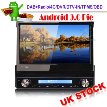 

Octa Core DAB+ Detachable 1 Din Car In Dash Stereo CD Android 9.0 Autoradio GPS Sat Nav 4G WiFi Radio DVR OBD Bluetooth
