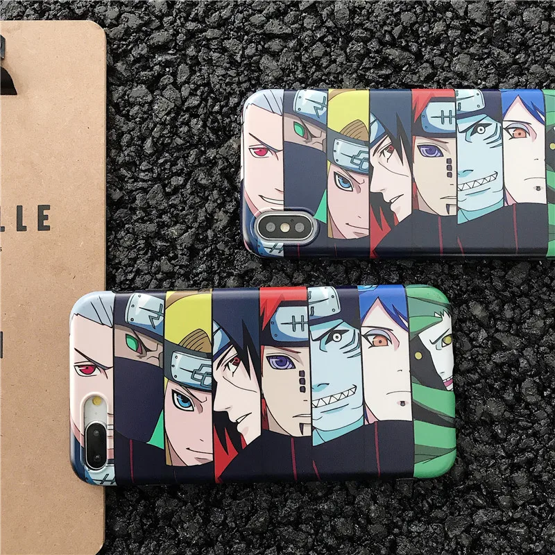 Мультяшный чехол Naruto Gaara для iPhone 11 XS Max XR Pain Uchiha Itachi мягкий силиконовый X 6 6S 7 8 Plus Coque