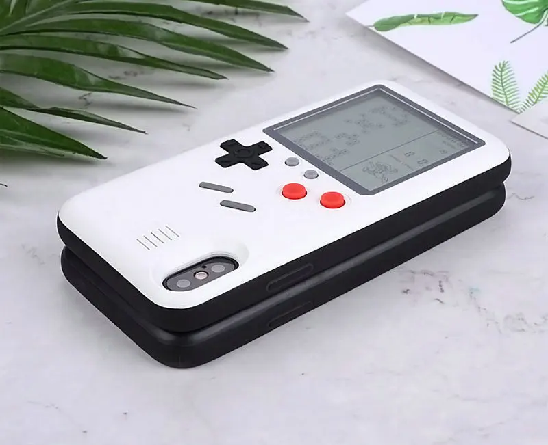 Tetris Game phone case For Iphone 7 Case Iphone XR XS Max 8 6S Plus Classic Luxury Brand For Iphone X Retro Case For Games