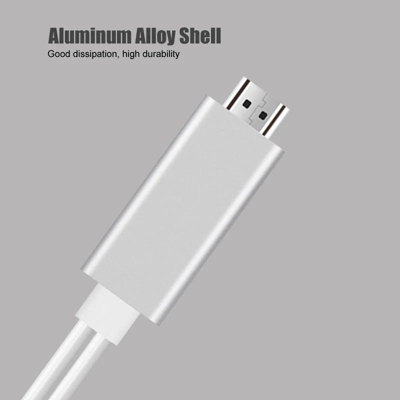 Кабель HDMI для iPhone X 8 Plus 7 6S iPad iOS 12 11 10 USB в преобразователь HDTV цифровой av адаптер