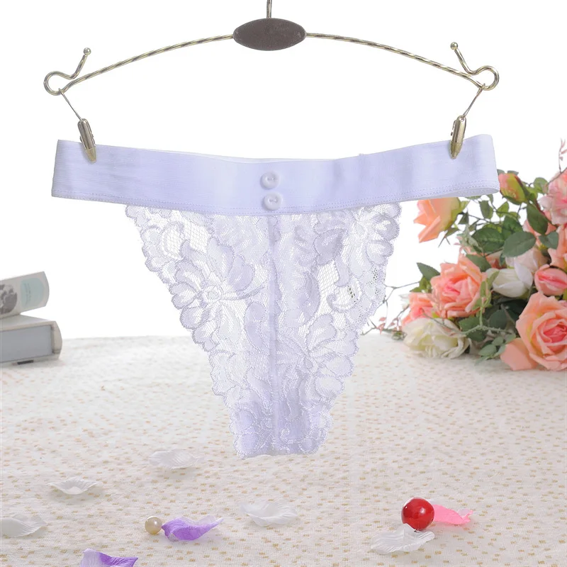 Transparent Underwear Women Plus Size Sexy Lingerie Thongs and G String Lace Panties T-back Seamless String G-string Underpants (5)