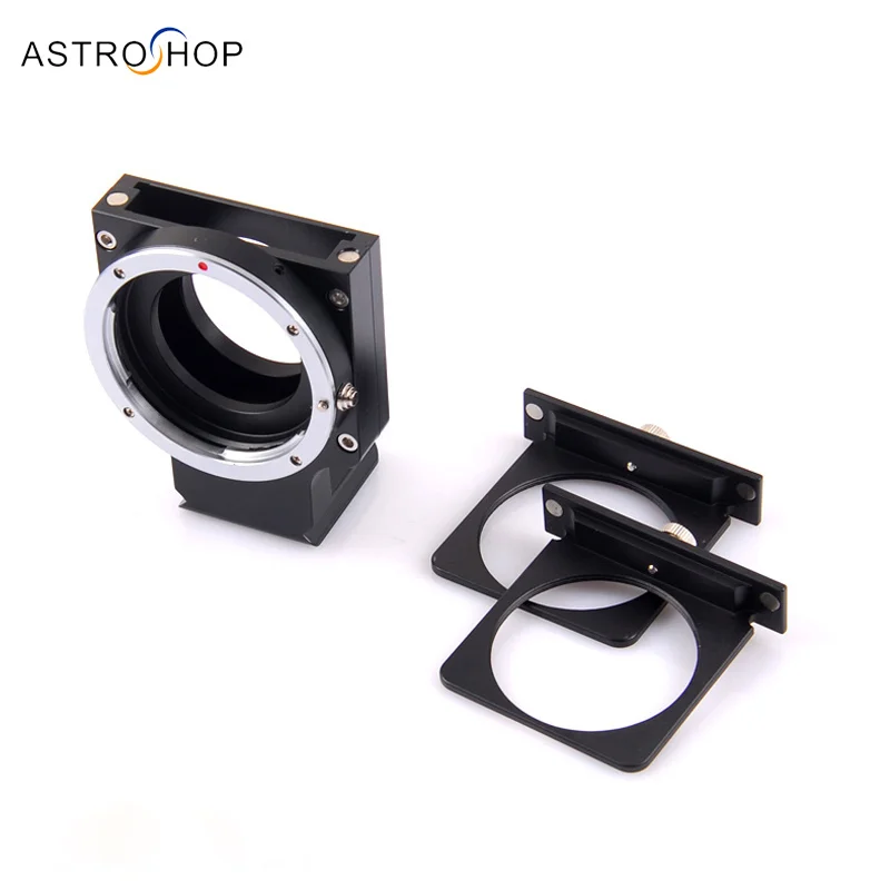 Astronomical camera filter drawer for Canon / Nikon lens to QHY163M/C ZWO071 etc.