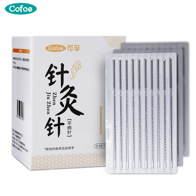 Cofoe 500 шт./коркор. иглоукалывание одинарная игла для