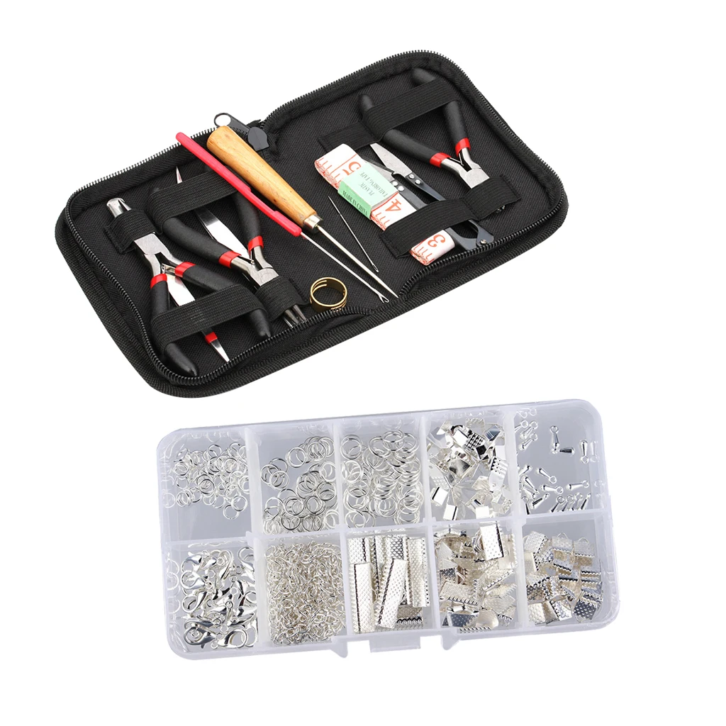 Buy Jewelry Making Tool Set with 200 Pieces Jewelry
