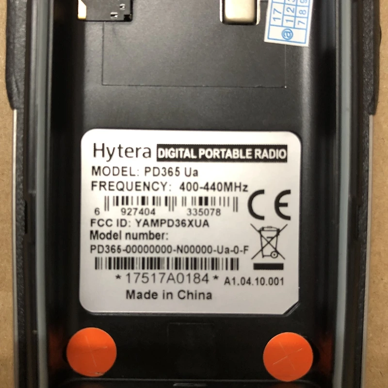 HYT walkie talkie 400-440 МГц 430-470 МГц hytera pd365 радио портативный ham CB радио DMR ручной передатчик PD-365