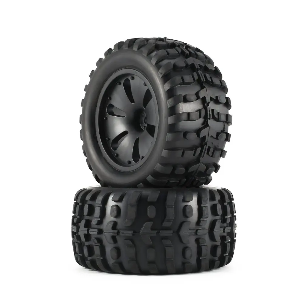 1 пара 1:10 шина для радиоуправляемого автомобиля Monster Truck Rim твердое колесо высокая