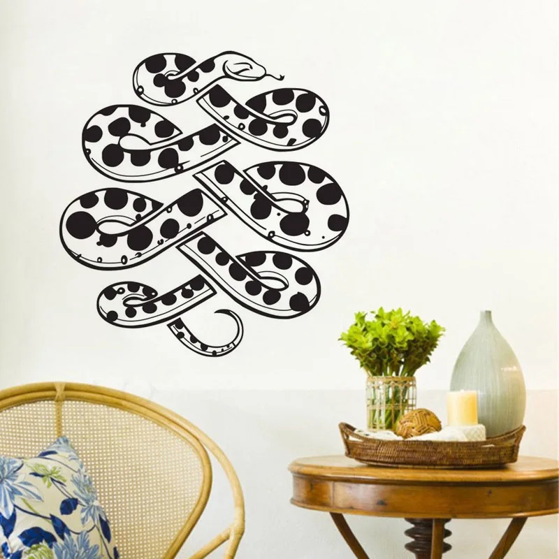 Reptile Animals Snake Wall Stickers Home Decor Living Room Interior