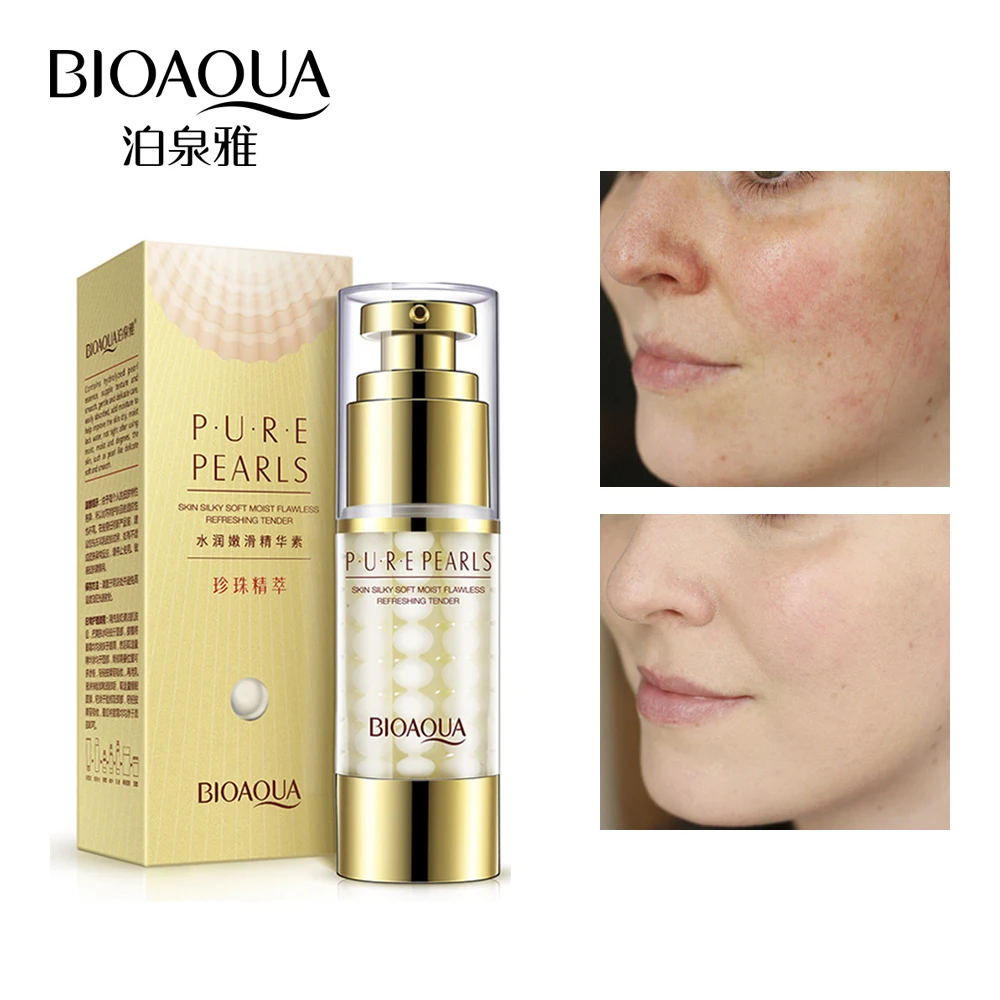 BIOAQUA Pure Pearl Collagen Hyaluronic Acid Face Skin Care Moisturizing Hydrating Anti Wrinkle Anti Aging Essence 35ml BIOAQUA Pure Pearl Collagen Hyaluronic Acid Face Skin Care Moisturizing Hydrating Anti Wrinkle Anti Aging Essence 35ml