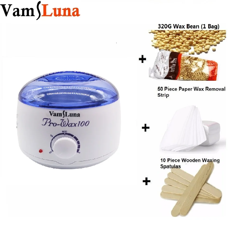 Wax heater & Depilatory Waxing Kit Including 500ML wax warmer pot & 10