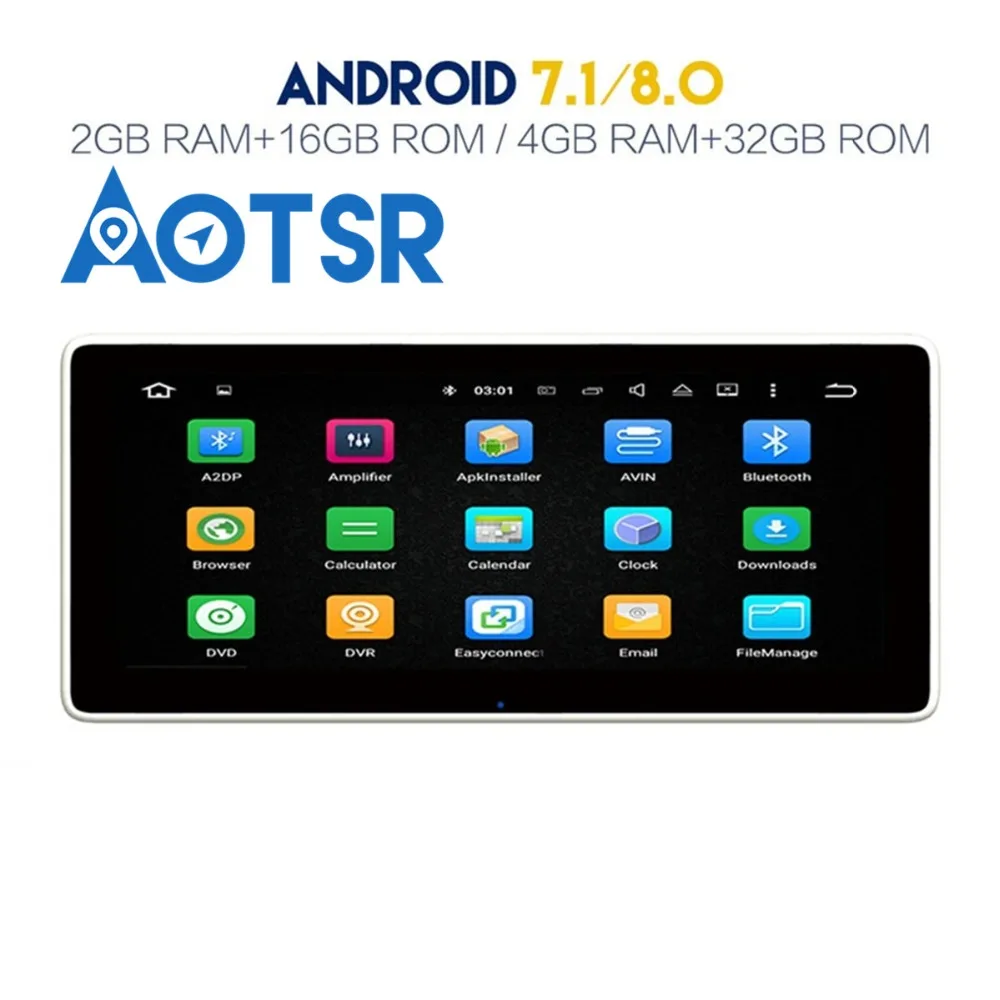 Best 10.25" Octa core Android 8.0 4+32GB Car DVD Player GPS Navigation For MERCEDES BENZ C GLC GLS W205 GLC-X253 g63 w463 2014-2017 5