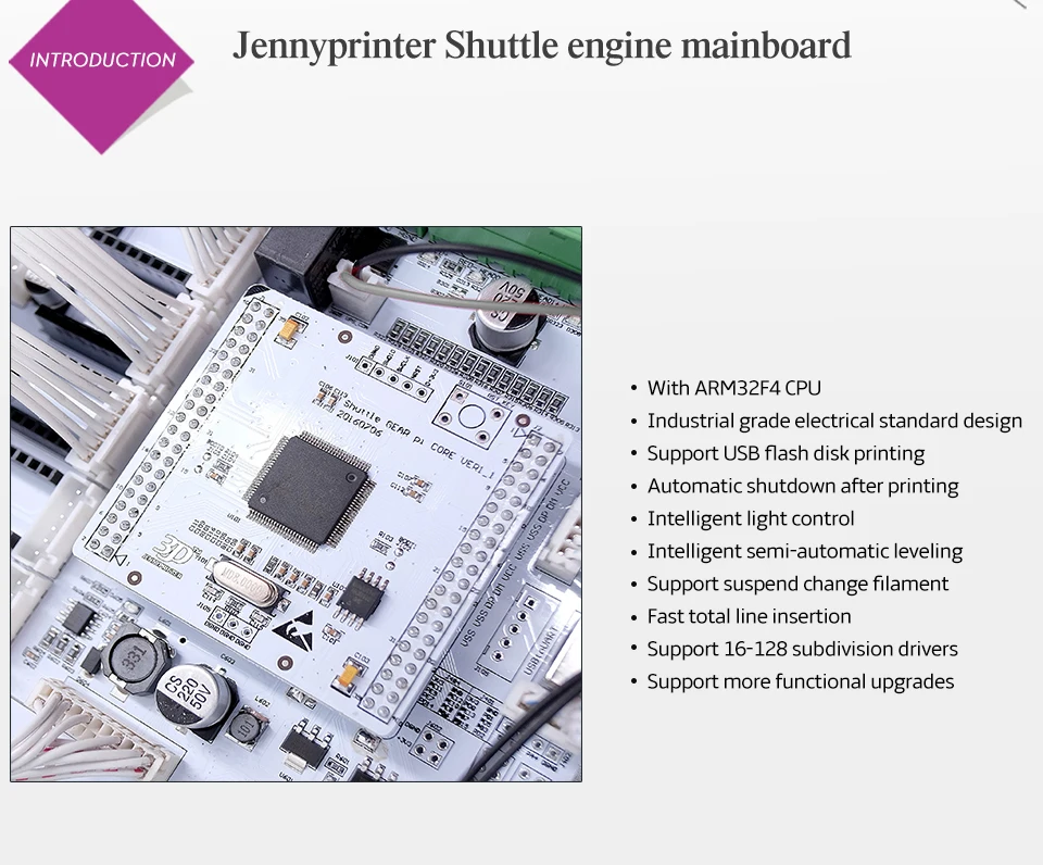 Jenny Maker 3 DIY/Собранный FDM 1,75 мм нить Боуден Экструдер 3d принтер с одним соплом 3d принтер в продаже