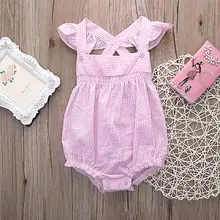 Newborn Baby Girl Clothes Cute Striped Baby Girl Boy jumpsuit Korea Styles Baby Romper 0-24 Months Baby Clothing Set