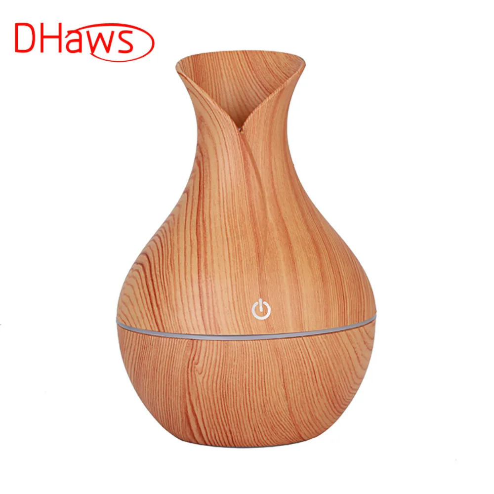 

DHaws 130ML USB Aroma Diffuser Ultrasonic Cool Mist Humidifier Air Purifier for Office Home with 7 Color Change LED Night Light