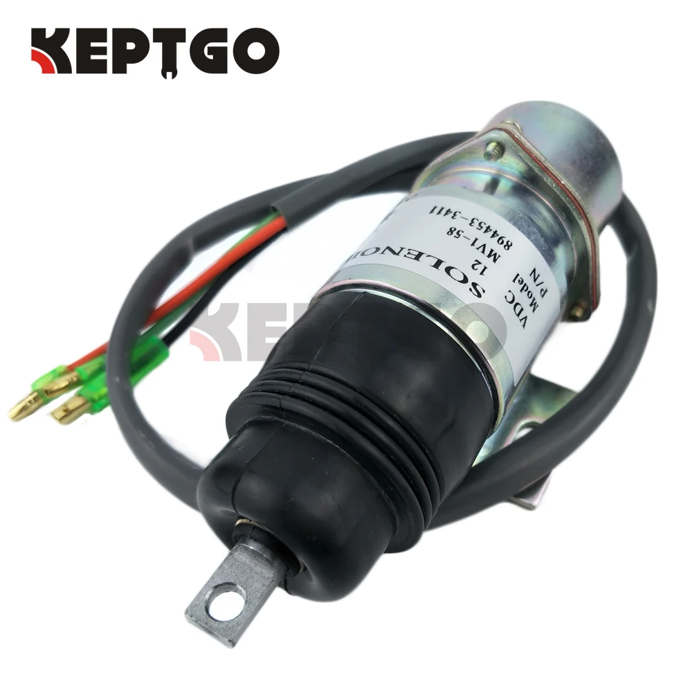 894453 3411 Heavy Duty Fuel Shutoff Solenoid for ISUZU 6BB1 6B61 4J62