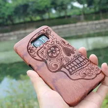 Новое поступление модный натуральное Дерево Бамбук задняя крышка для Samsung Galaxy S6 Edge G9250 бамбуковый чехол