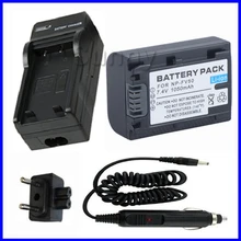 Батарея упаковке с открытыми порами+ Зарядное устройство для sony HDR-PJ600V, HDR-PJ650V, HDR-PJ660, HDR-PJ710V, HDR-PJ740V, HDR-PJ760V, HDR-PJ780V Handycam