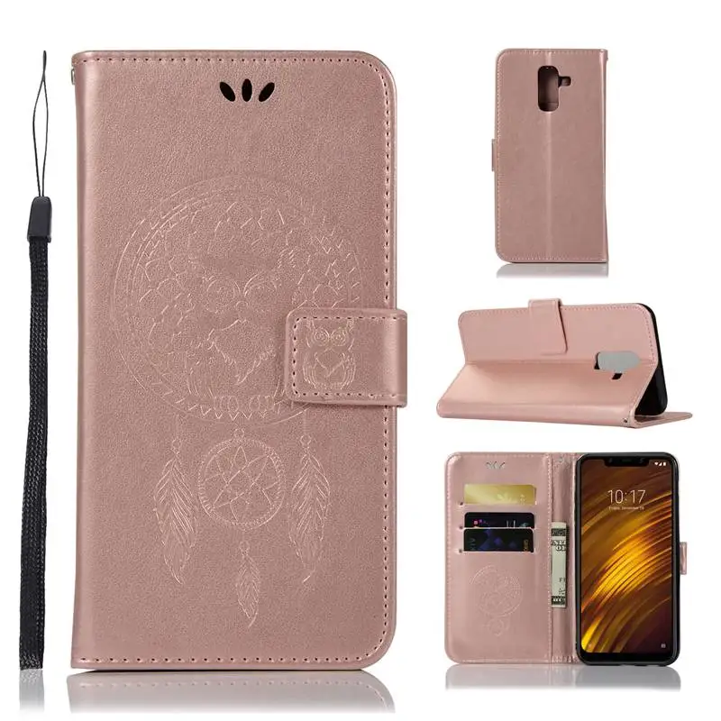 Luxury Leath Flip Case For Xiaomi pocophone f1 Fashion Wallet Magnetic Phone Cases | Мобильные телефоны и аксессуары