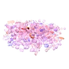 500g мульти-Цвет бордовый белый розовый фиолетовый кристалл аквариумных рыб резервуар, ваза декоративный пейзаж камень водные дно песок