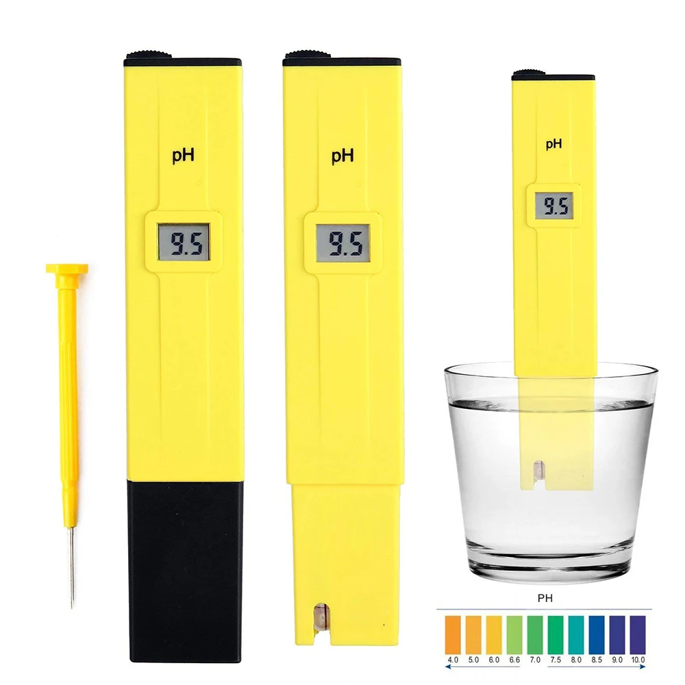 

Digital PH Meter Water Quality Testing Tools Aquarium Hydroponic Cosmetic Liquid PH Value Detector PH Meter Quality Tester