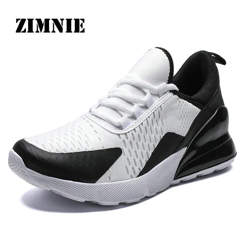 Мужская Спортивная обувь, брендовые кроссовки для бега, дышащие, zapatillas hombre Deportiva 270, Высококачественная Мужская обувь, кроссовки для тренировок - Цвет: 02 White Black