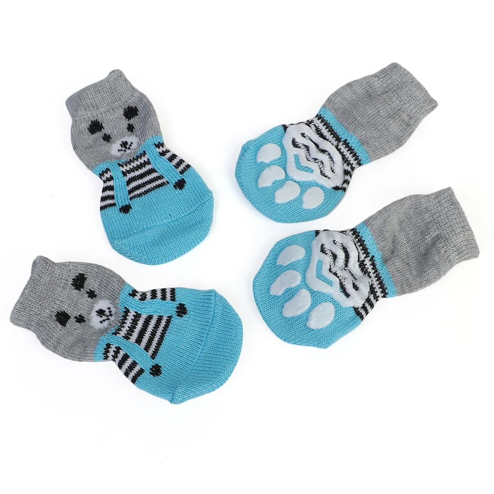 Buy 1 Pair Creative Cat Coats Pet Cat Socks Dog Socks Traction Control