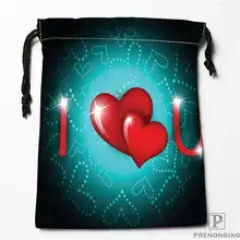 Пользовательские печати сердце(1) сумки для покупок на шнурках дорожный мешочек для хранения плавать Пешие прогулки игрушка сумка унисекс мульти Size19-01-04-33
