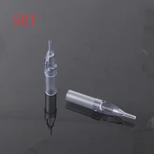 Yilong 5RT Насадки для татуировок 50 шт. серый одноразовые Насадки для татуировок 5RT высокое качество Пластик советы для татуировки Поставки