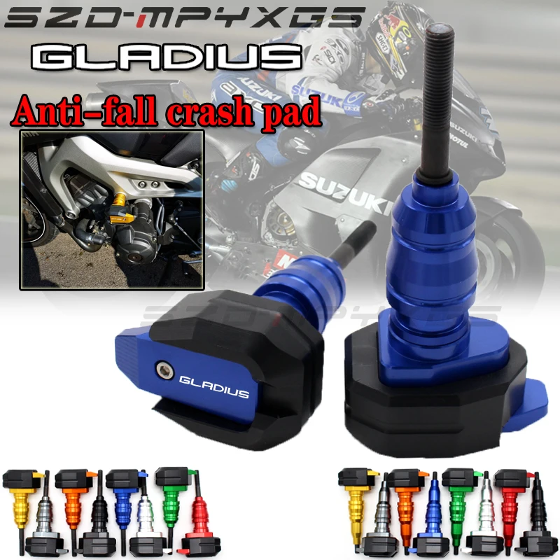 

For SUZUKI DL 250 650 1000 V-STROM SFV GLADIUS Motorcycle Falling Protection Frame Slider Fairing Guard Anti Crash Pad Protector