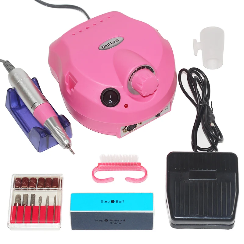 

30000 RPM Electric Nail Drill Machine Electric Manicure Machine Drills Accessory Pedicure Kit Nail Drill File Bit Nail Tools