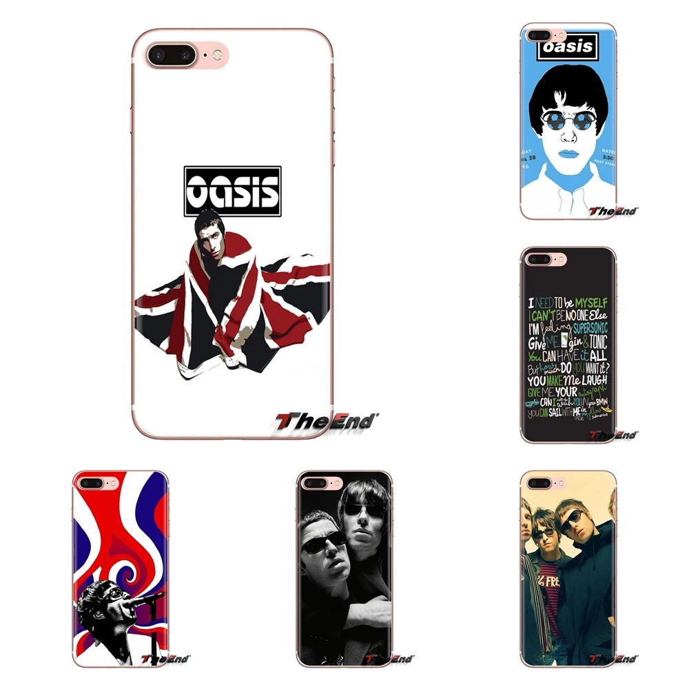 Силиконовый чехол для LG Spirit Motorola Moto X4 E4 E5 G5 G5S G6 Z Z2 Z3 G2 G3 C Play Plus Mini oasis logo Rain Noel Gallagher |