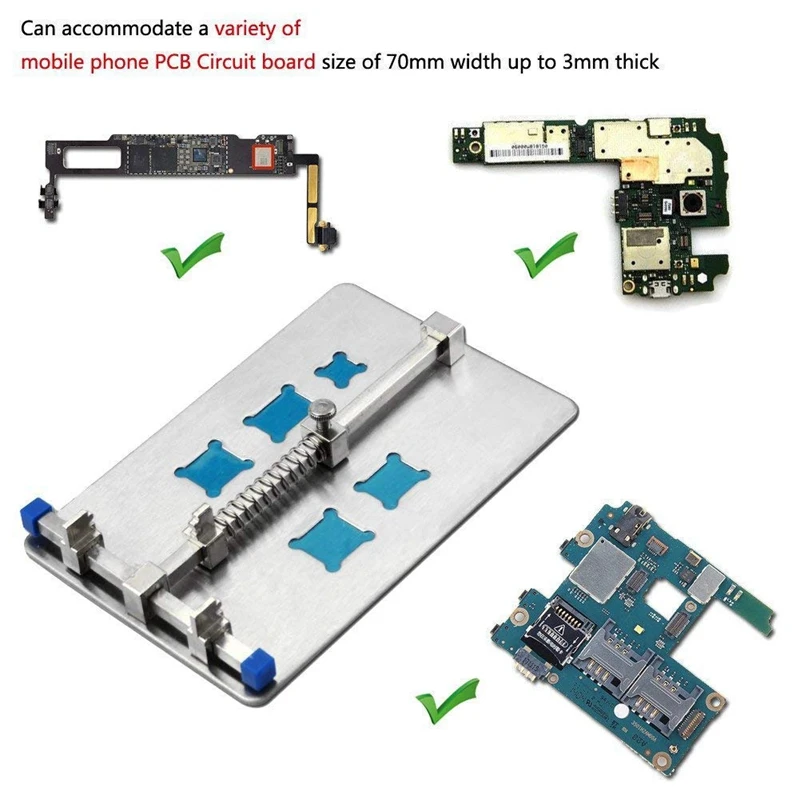 Регулируемый держатель печатной платы мобильного телефона с 5 видами Ic канавок ремонт и пайка