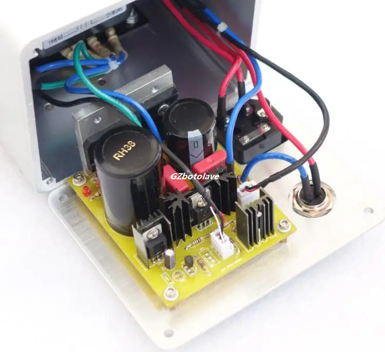 Fuente de alimentación lineal regulada por voltaje CC de alta potencia de 150 W voltaje de salida d