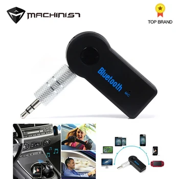 

Universal 3.5mm Streaming Car A2DP Wireless Bluetooth 3.0 Car Kit AUX Audio Music Receiver Adapter Handsfree with Mic for MP3