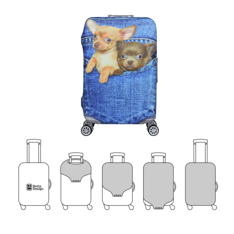 mala de viagem de proteção Estilo 3 : Trolley Case Dust Cover