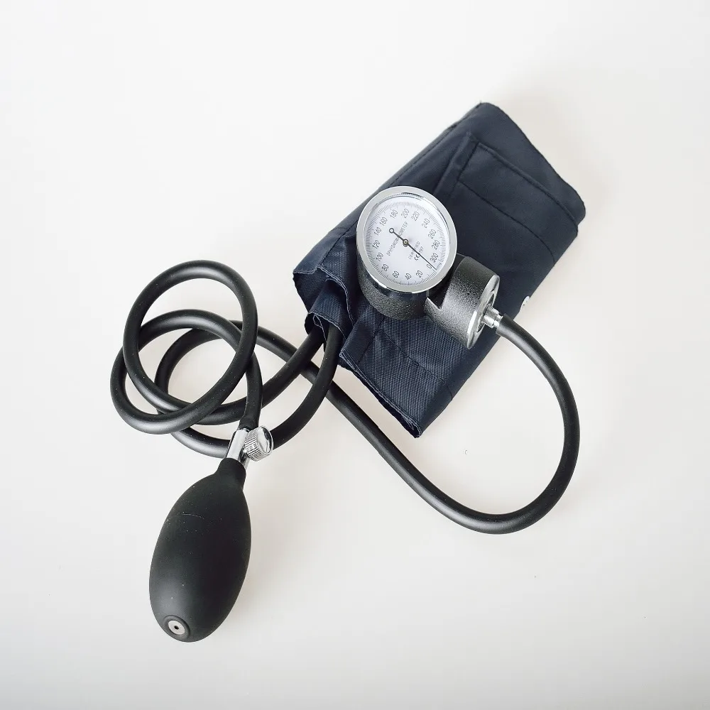 

Manual Blood Pressure meter Stethoscope Sphygmomanometer Aneroid Blood Pressure monitor medical equipment Adult health care