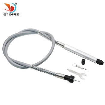 

Universal 895-910mm Aluminum Flexible Flex Shaft with Keyless Chuck 1/8"(3.175mm) Connector Fit all Electric Grinder Rotary Tool