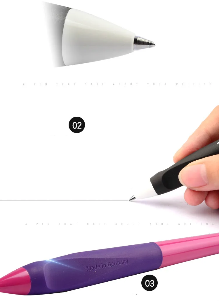 Германия Schneider Haptify нейтральная ручка для письма гладкая ручка 0,4 мм правильный дизайн захвата для облегчения усталости
