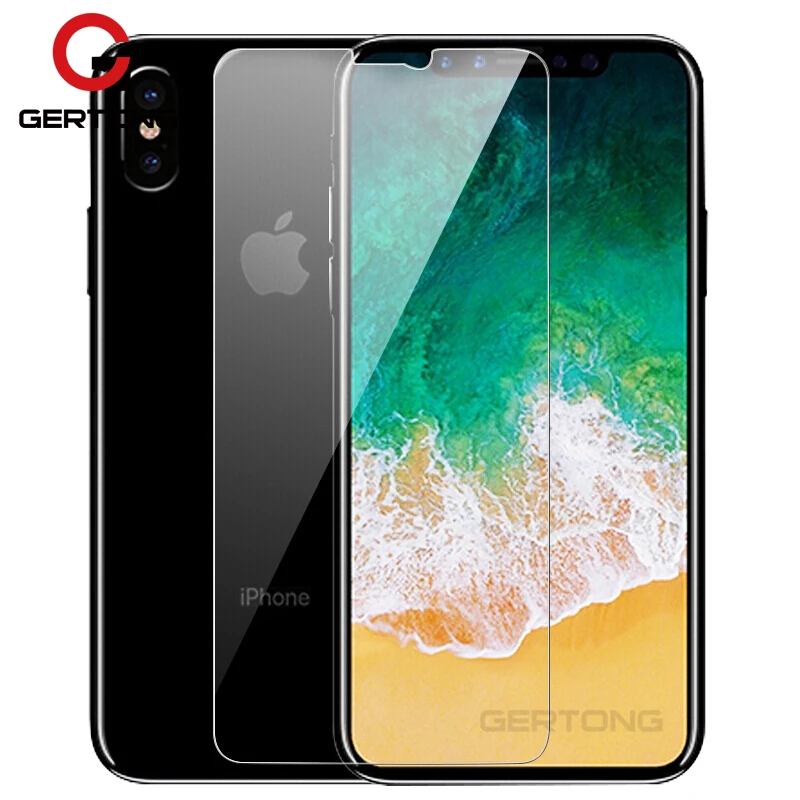 Закаленное стекло для iPhone XS Max XR X 7 8 6 5 S 6S Plus Ten 10 Защитная пленка Apple Watch 3 2 1 38 мм 42