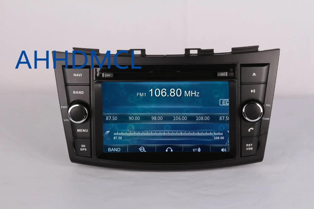 Best AHHDMCL Car Multimedia Player DVD Stereo Navigation For Suzuki Swift 2011 2012 2013 2014 2015 2016 2017 2